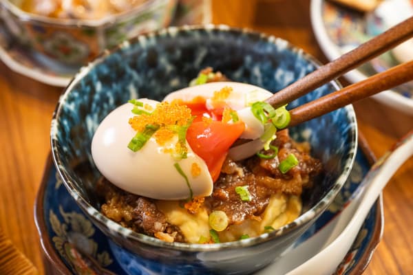 Wagyu Yakiniku Potato Salad