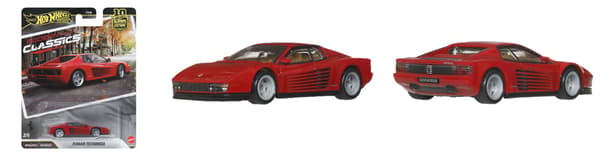 Hot Wheels Car Culture Modern Classics Ferrari Testarossa