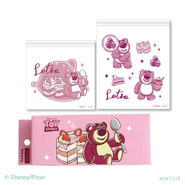 Stock bag S and M set from the Toy Story series at illusie300