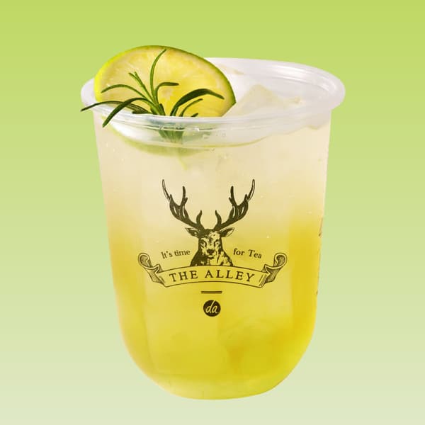 Muscat Tea Soda dari seri musim panas JUICY TEA DAYS The Alley