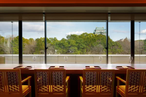 Counter seating at Japanese Cuisine Jo