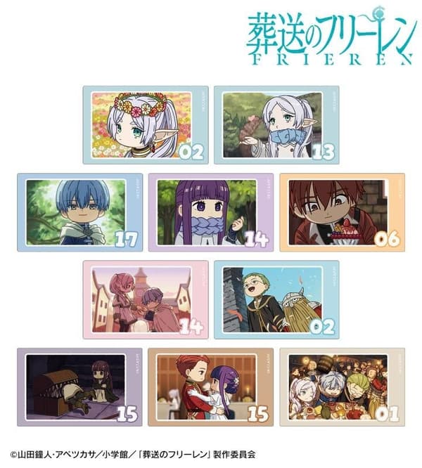 葬送的芙莉莲 交易Yuru-koma卡片贴纸