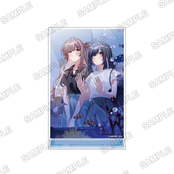 Acrylic stand, versi akuarium
