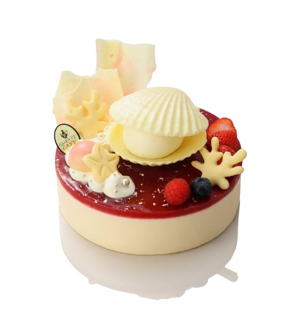White Christmas (Shiny Shell Cake)