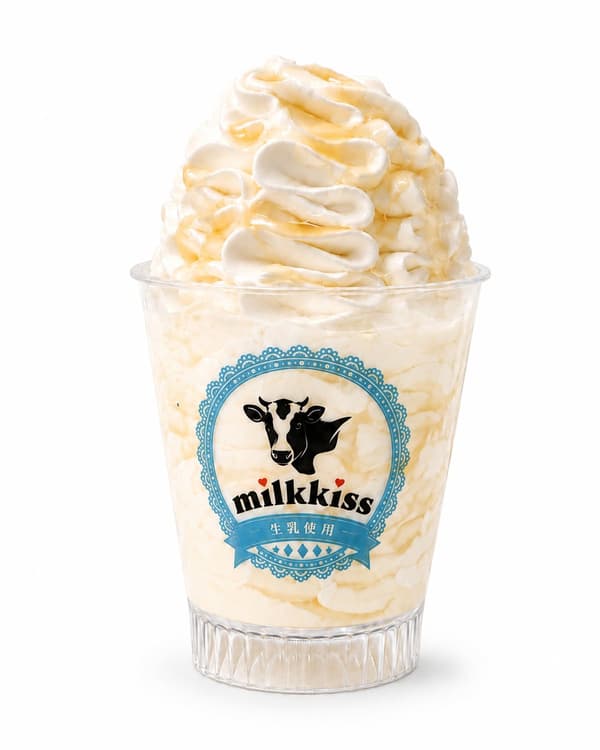 Unheated honey soft-serve