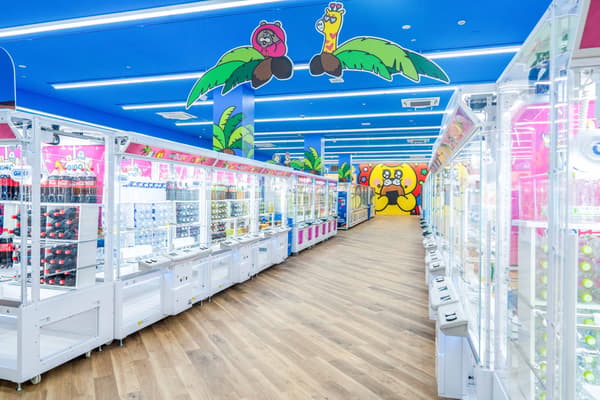 บรรยากาศภายในร้าน GiGO Crane Game Oasis Soka Seimon Plaza