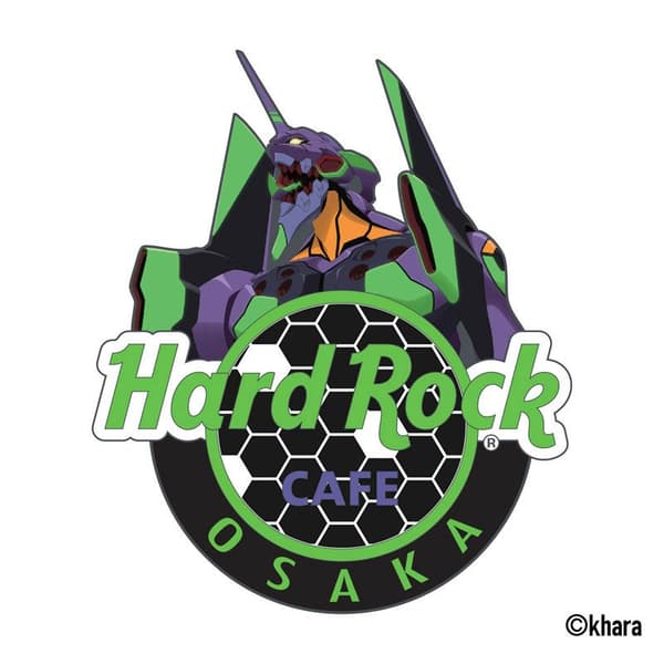 Universal CityWalk Osaka store Hard Rock Cafe × Evangelion Pin Badge