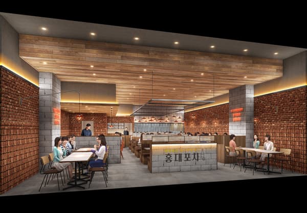 弘大布帐马车内部