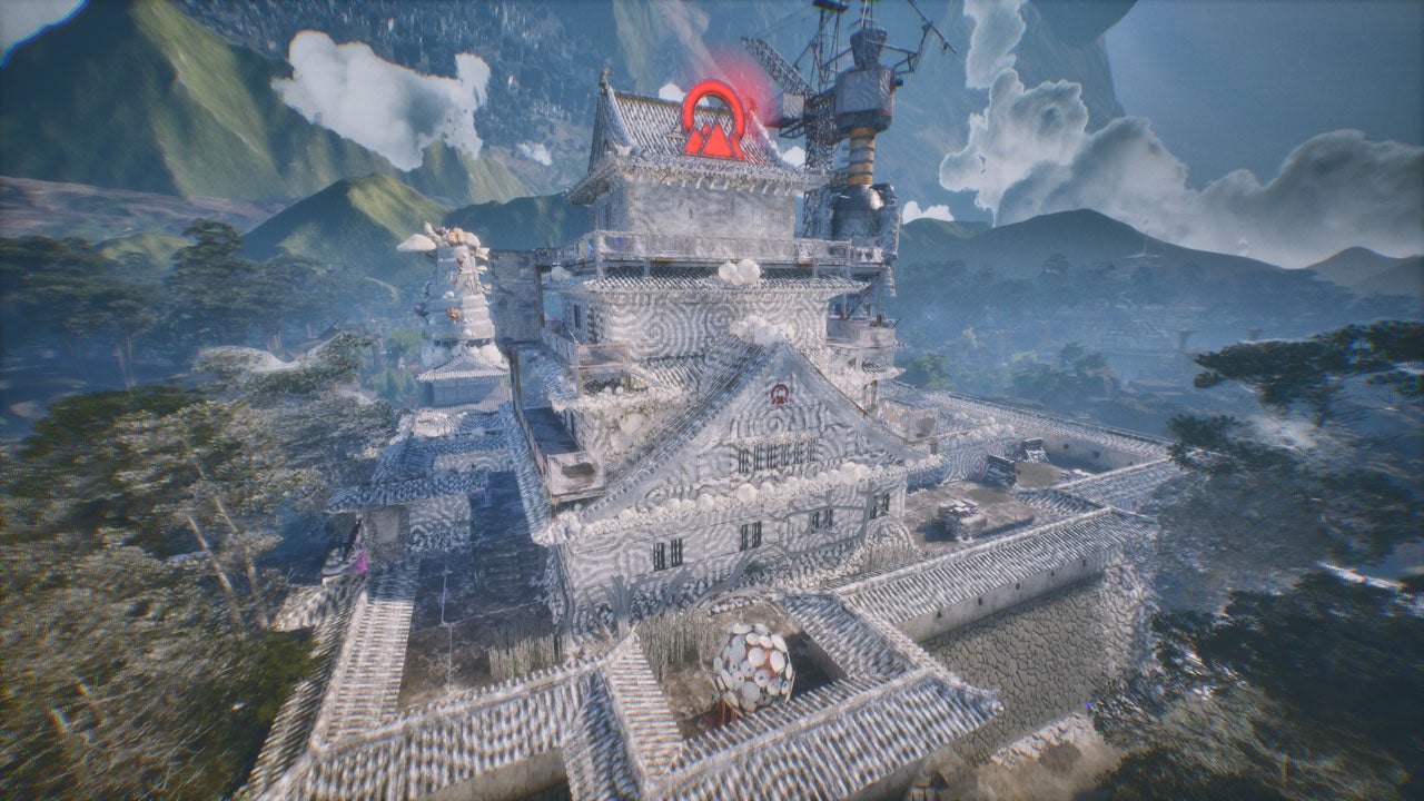 Yotsuyama Castle exterior