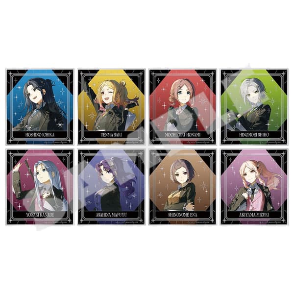 Project SEKAI 6th Anniversary Thanks Festival Foil-Stamped Mini Shikishi Collection B: Leo/need & 25-ji, Nightcord de.