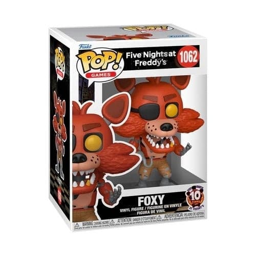 Pop! Games Five Nights at Freddy's FNAF 10th Foxy
