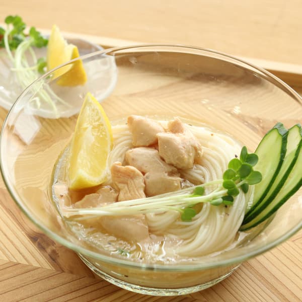 Saus somen tuang — lemon garam ayam