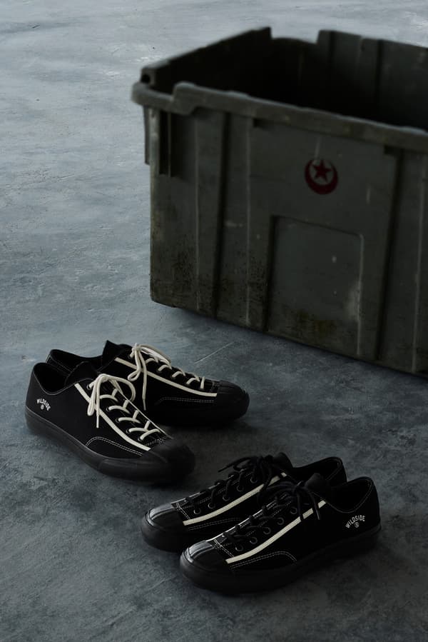 Zapatillas WILDSIDE x MOONSTAR con una caja gris de fondo