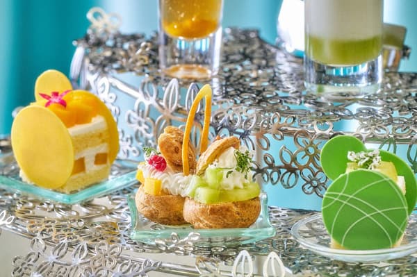 芒果草莓蛋糕、花篮泡芙与哈密瓜草莓蛋糕