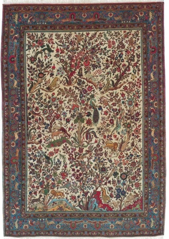 新館的中東地毯