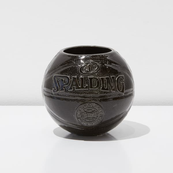 CERAMIC BASKETBALL PLANTER with BOX