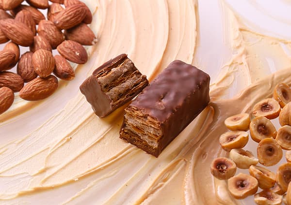 Fruit-Filled Mille-feuille, Gianduja
