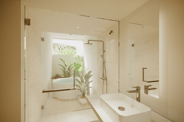 Guest room exterior view