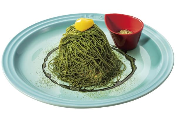 Mini Matcha Mont Blanc Chilled Pancake