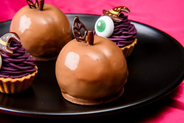 Witch's Poison Apple Chocolate Mousse