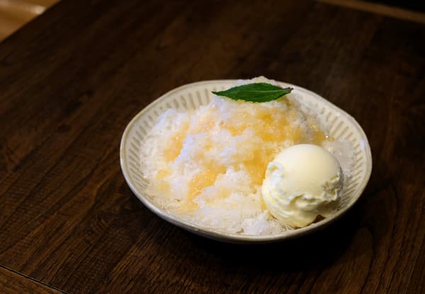 Lemon Milk Cream Shaved Ice