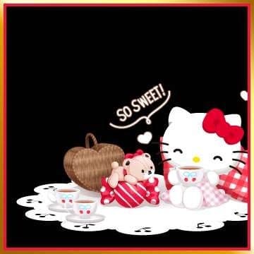 Hello Kitty与Tiny Chum甜蜜茶会