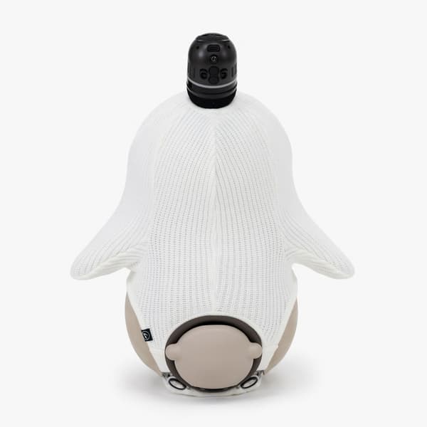 FRGMT GHOST KNIT en blanco, vista trasera