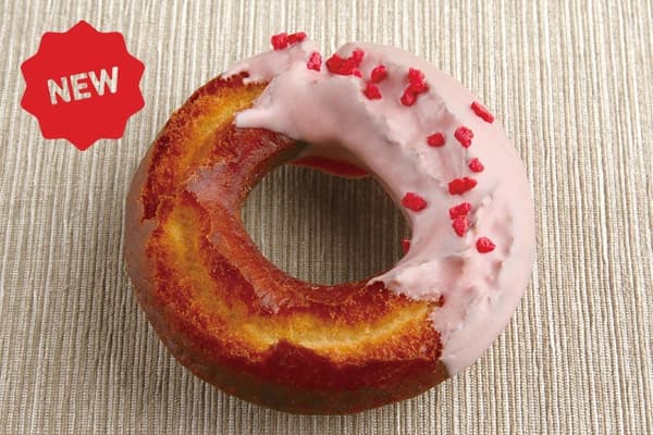 老式甜甜圈（草莓巧克力）