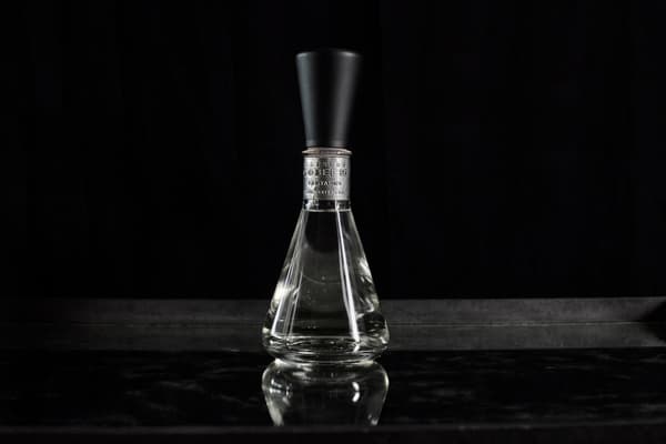 Dobel 50 Cristalino Tequila bottle