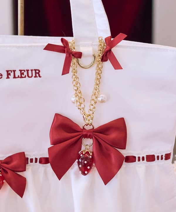 Gâteau Fraise Bag Charm