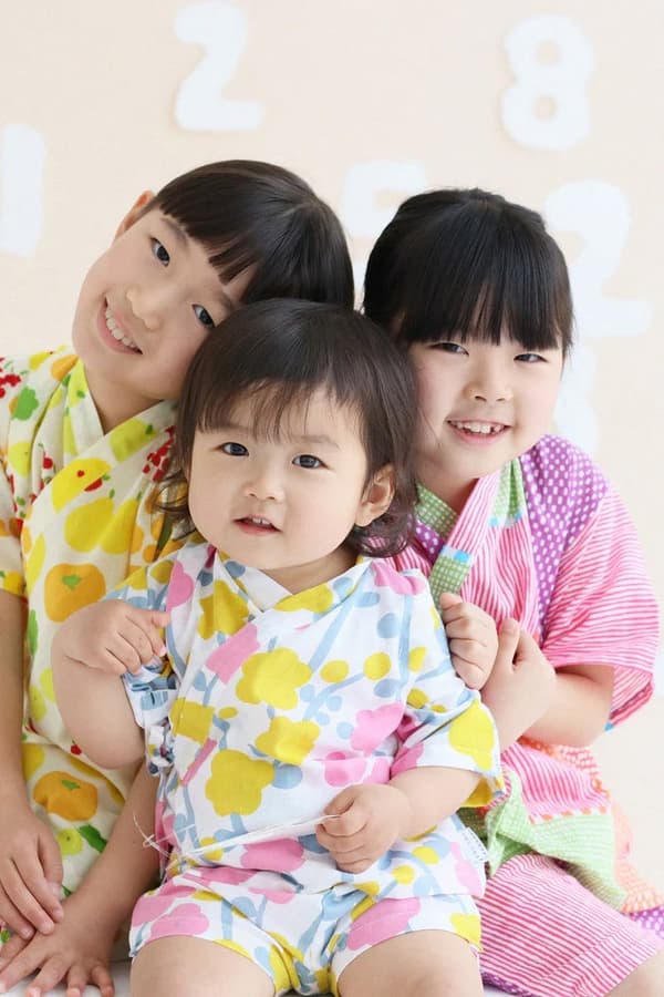 Isemomen Kodomo Jinbei worn by child 3