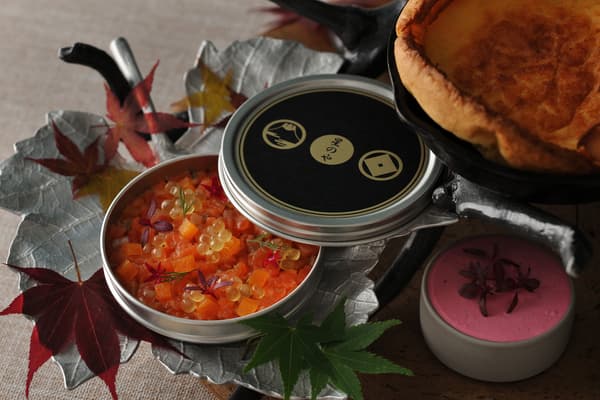 The rich umami of trout enjoyed with a hot Dutch baby