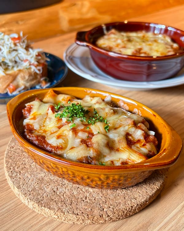 浓郁的肉类焗烤