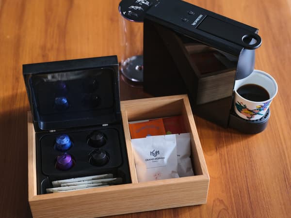 Nespresso coffee machine: enjoy proper coffee right in the room