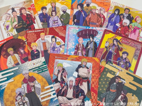 Ilustrasi dari Misi Spesial masa lalu yang menampilkan karakter Naruto dengan kimono