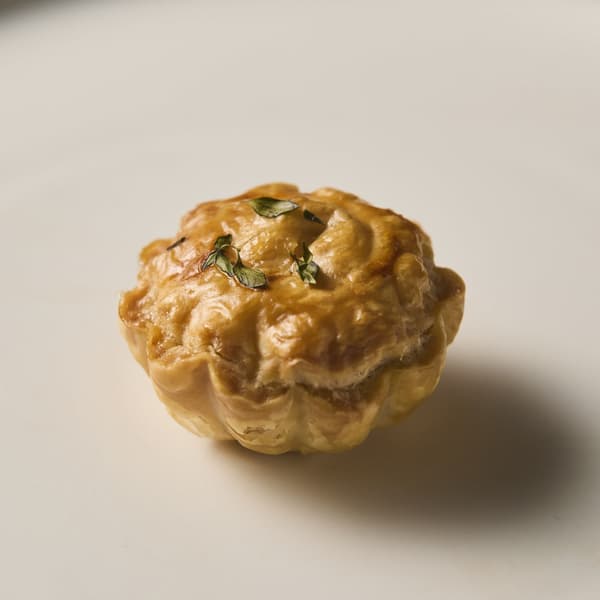 Pastel de Wagyu y pasas