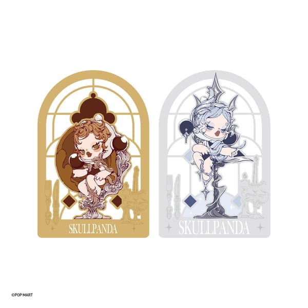 SKULLPANDA The Feast Begins series metal bookmark