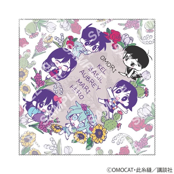 《OMORI》原创艺术多功能清洁布