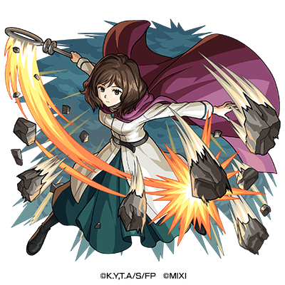 火屬性 ★5 二級魔法使 艾雷（進化） CV：伊藤加奈惠