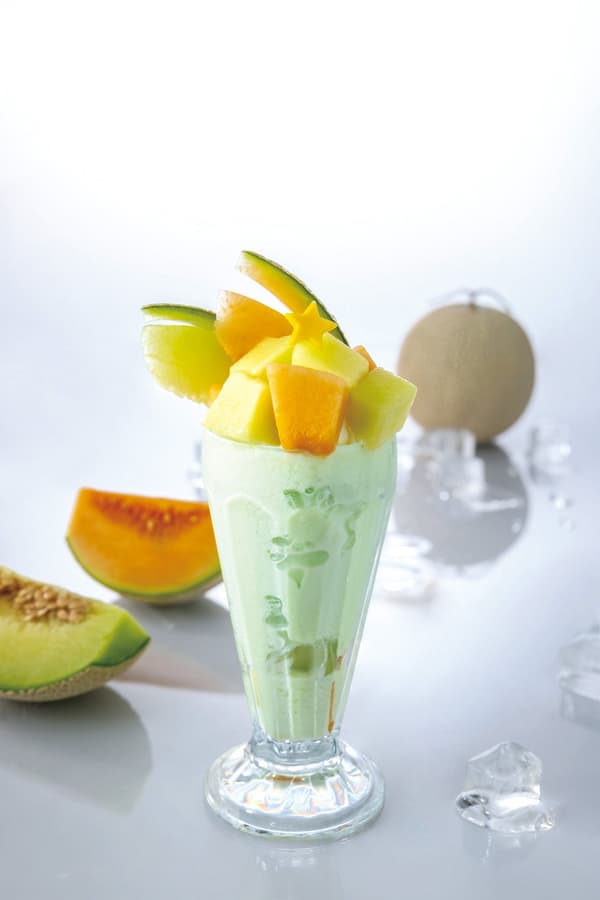 สมูทตี้แตงโมเมลอนฉ่ำๆ ที่ Bakery Cafe C