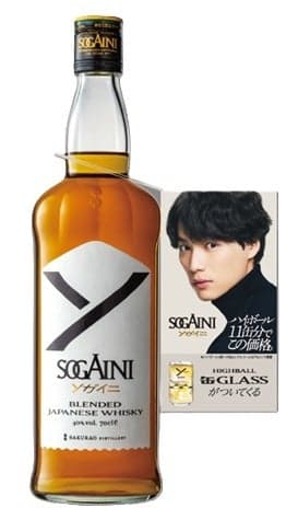 日本調和威士忌 SOGAINI 酒瓶