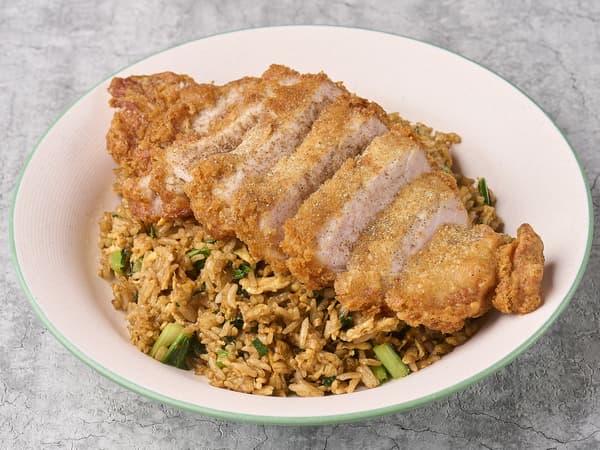 特制酱油猪扒炒饭