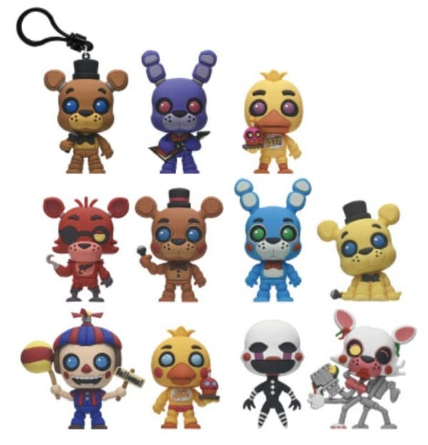 Five Nights at Freddy's Blind Mini Keychain