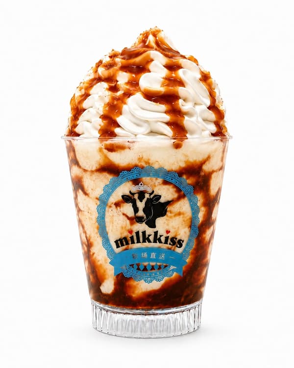Signature house-made caramel soft-serve