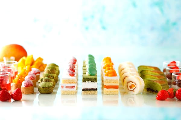 Gran buffet de dulces 2026 del Hotel New Otani (Tokio / Makuhari) – Fresa, matcha y mango