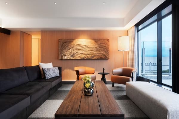Centric Suite living area with terrace
