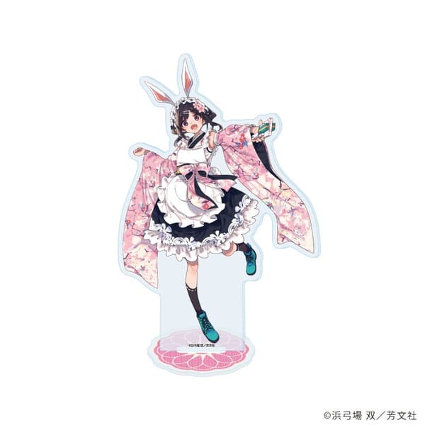 《花舞少女》亚克力立牌设计1