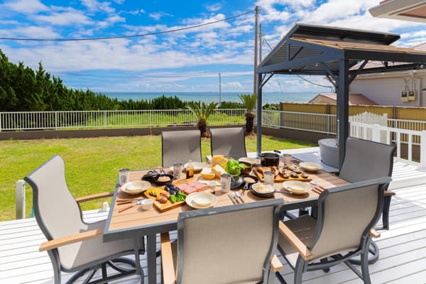Terrace at EAST OCEAN VILLA HANARE