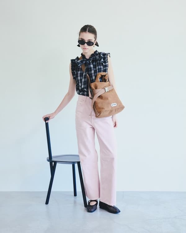 OUTDOOR PRODUCTS x VIS Suede Collection look