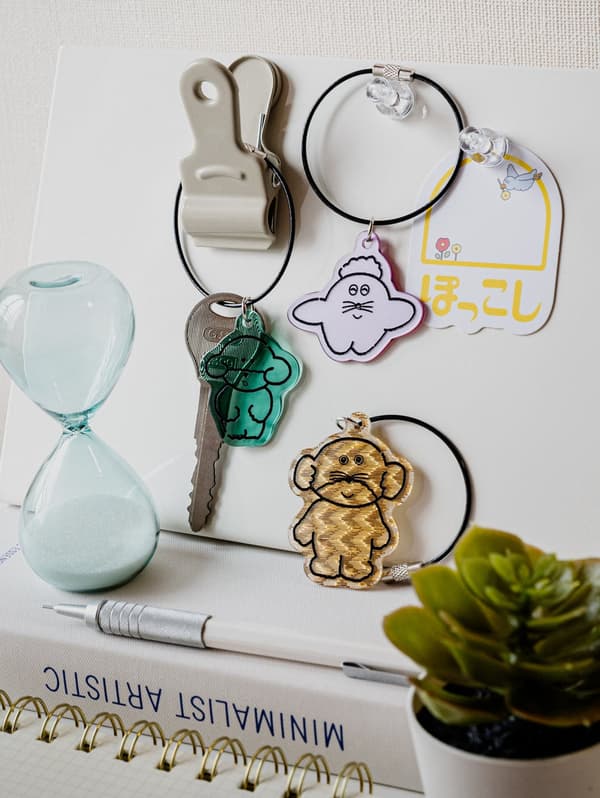 Re Acryl Pokkoshi Keychain lineup